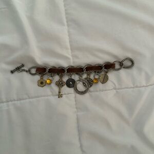 Rustic Bohemian Charm Bracelet